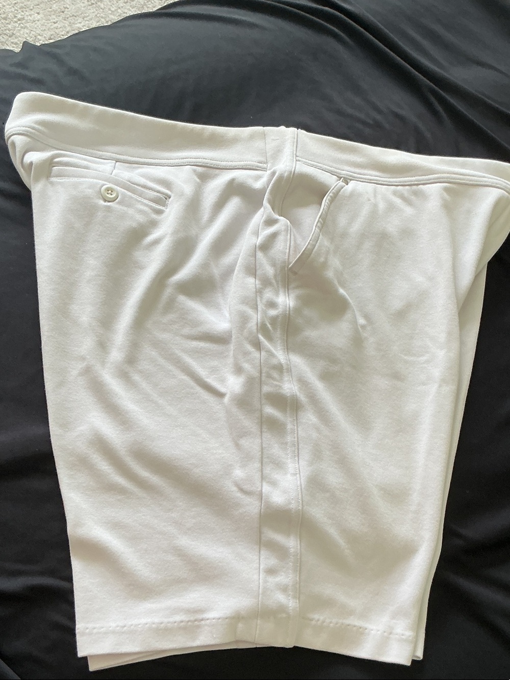 Greg Norman Ladies Ponte CC Shorts - White